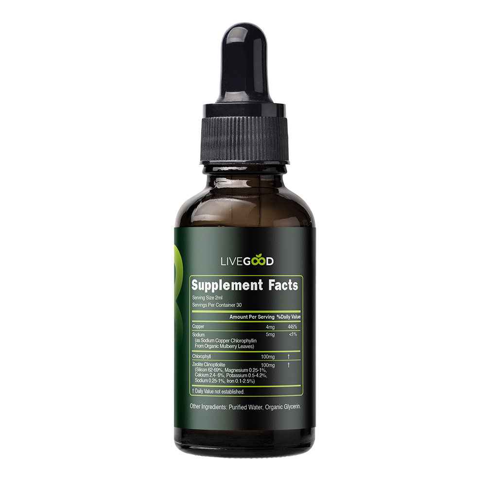 Chlorophyll and Zeolite Detox2 Chlorophyll and Zeolite Detox2