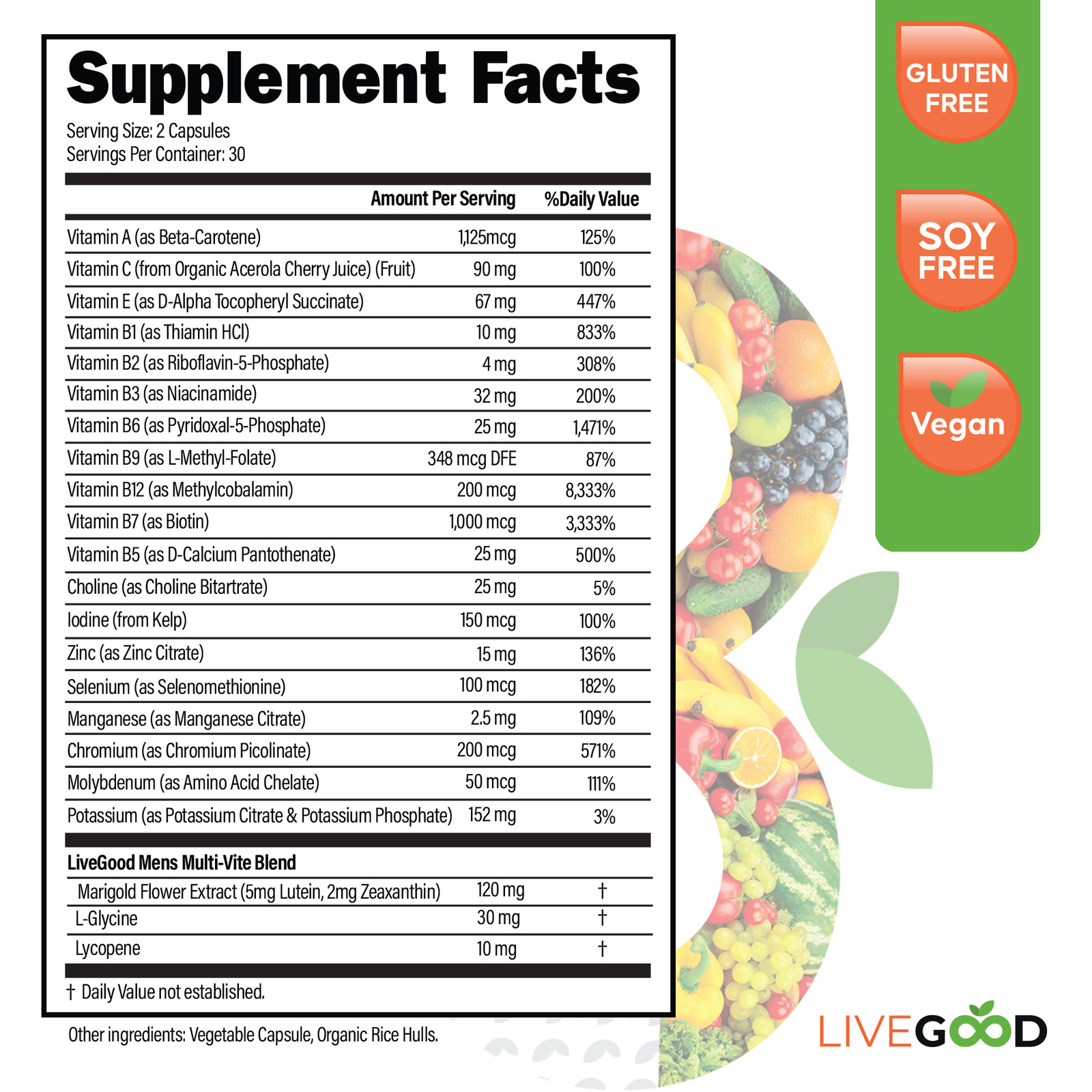 Bio-Active Complete Multi-Vitamin For Men