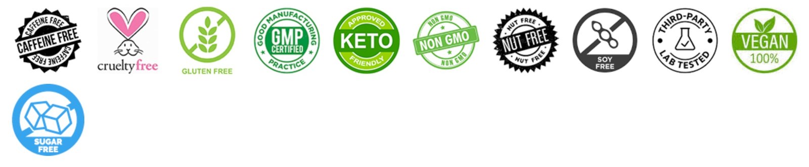 Methylene Blue Nootropic Dissolving Strips Certifications