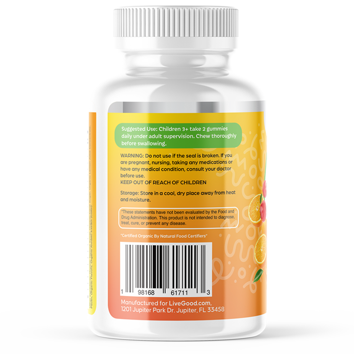 Organic Children's Multi-Vitamin Gummies2