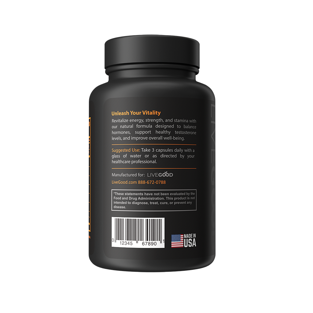 Vitality - Men's Hormone Support Instructions